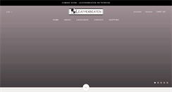 Desktop Screenshot of leatherbeaten.com